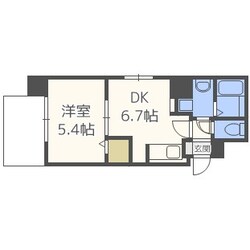 TLRレジデンス難波東の物件間取画像